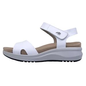 Fluchos Yagon: Sandalias Para Mujer Plantillas Extraíbles Blanco Piel F1475 - Bild 1 von 6