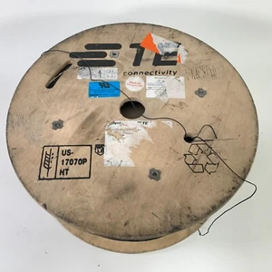 TE Connectivity FlexLite 22AWG Anschlusskabel 10000 Fuß schwarz 19 Litzen FLTW - Bild 1 von 5