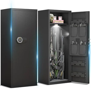 Digital keyboard Gun Safe,10-12Unassembled Large Gun Safe for Rifles and Pistols - Picture 1 of 7