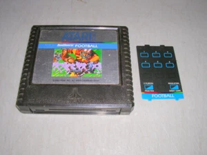 Fútbol Real Sports con Superposición de Controlador - Atari 5200 - Cartucho de Juego Vintage - Imagen 1 de 2