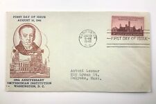 1946 US Event Covers FDC 100th Anniversary Smithsonian Institution Smithson 194C
