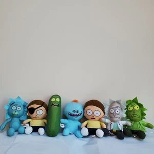 Figura Rick Morty 6" muñeca de peluche de juguete Meeseek pepinillos de peluche Rick Evil Morty - Imagen 1 de 7
