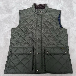 Chaleco Acolchado Polo Ralph Lauren Para Hombre Grande Verde Exterior Country - Imagen 1 de 9