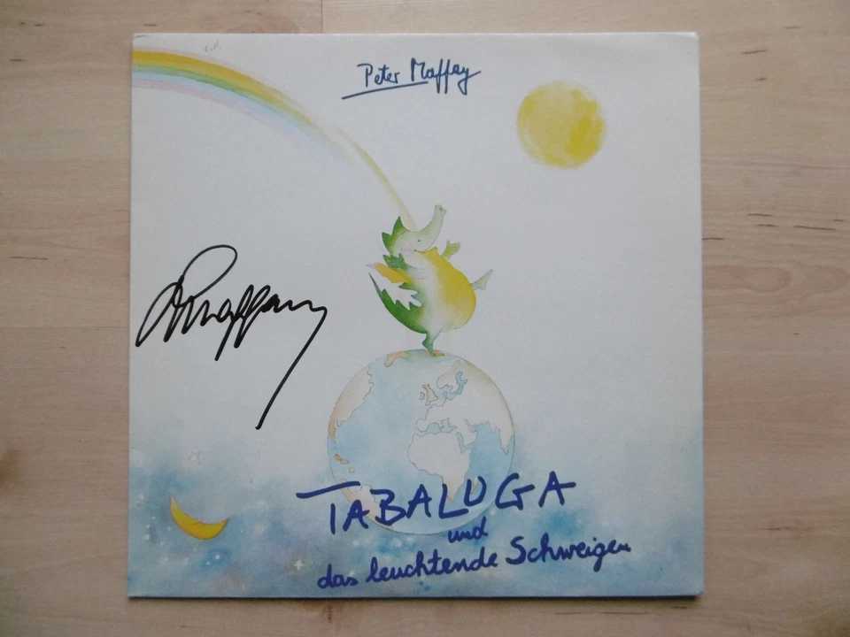Peter Maffay Autogramm signed LP-Cover "Tabaluga" Vinyl - Bild 1 von 1