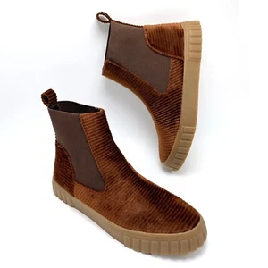 NUEVO Coconuts by Matisse Sadie Chelsea Botín Zapatilla Talla 9M Marrón Textil Superior - Imagen 1 de 12