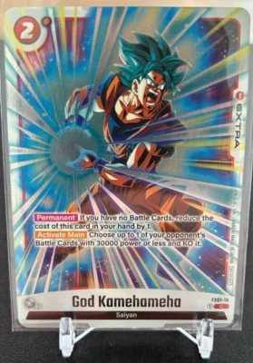 God Kamehameha FS01-16 Dragon Ball Fusion World Alternate Art NM - Image 1 of 4