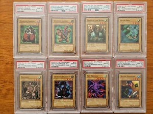 2002 Yu-Gi-Oh TP2 - Eight PSA 10 Graded Promo Cards - GEM MINT ! - Picture 1 of 6