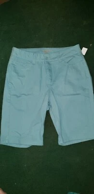 Pantalones Cortos Mujer Riders Talla 16M Entrepierna 10" Foto 1 de 2