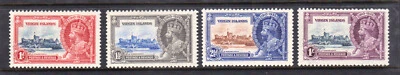 ISLAS VÍRGENES - JUBILEO DE PLATA 1935 KGV SG#103-106 - 4V - COMO NUEVO LH Foto 1 de 4