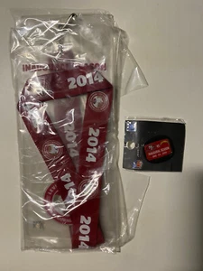 San Francisco 49ers Ticket Holder & Lanyard 2014 - Plus Pin - Inaugural Season - Picture 1 of 3