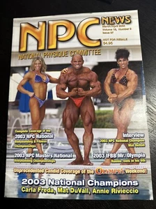 RARE NPC Magazine March April 2004 Vol 18, #2 Issue 97 - Vintage Bodybuilding - Picture 1 of 11
