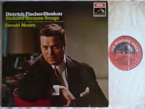 FISCHER DIESKAU SINGS R. STRAUSS SONGS WITH GERALD MOORE PIANO EMI ASD 2399 S/C - Picture 1 of 1