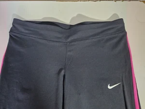 Pantalones cortos de mujer NIKE FIT DRY leggings capri talla M negros NUEVO - Imagen 1 de 4