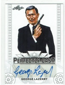 Pop Century Leaf 2016 Perfectly Cast Autograph Card PC=GL1 George Lazenby Auto - Picture 1 of 2