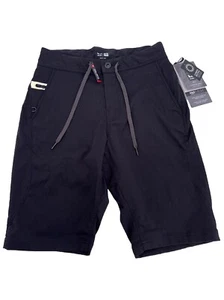 $75 686 Pantaloncini Uomo Platform Bici 11" Chino Shorts - Nero - Taglia: 30W - Nuovi Etichette - Foto 1 di 8