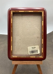 Moderner Design 3,5 x 5 Intarsien Holz Bilderrahmen - Bild 1 von 4
