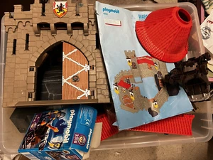 Playmobil Castillo de Caballeros 4865 + 6001 Primeras Piezas aprox, 5kg + Instrucciones de Construcción - Imagen 1 de 10