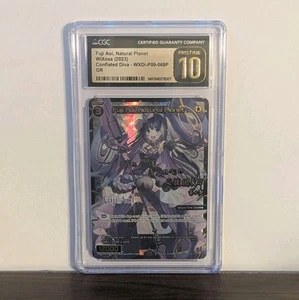 Fuji Aoi, Natural Planet WXDi-P09-068P English WIXOSS GR Conflated Diva CGC 10 - Picture 1 of 2