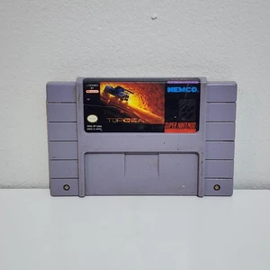 Vintage Top Gear 2 Super Nintendo SNES Game Cartridge Racing Retro - Picture 1 of 4