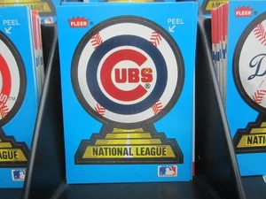 1987 FLEER MLB BASEBALL CARD SQUADRA LOGO CHICAGO CUBS STICKER VEDI ALTRI ELENCATI - Foto 1 di 1