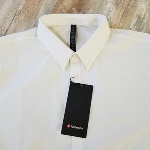 Lululemon New Venture Classic Fit Langarm Hemd Knopfleiste Größe XXL Herren - Bild 1 von 9