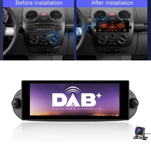 64GB Android 15 Carplay DAB+ Autoradio GPS NAVI DSP BT Für VW Beetle 2001-2010 - Bild 1 von 12