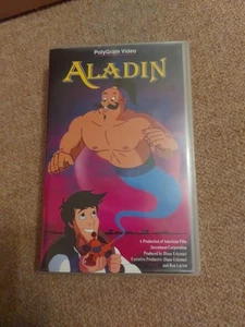 VHS Aladin (1993) FSK oA Zeichentrickfilm mit 60 min. Laufzeit  - Bild 1 von 3
