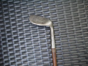 Antigua varilla de madera vintage Tom Stewart Foulis Mashie Niblick Campbell Brookline - Imagen 1 de 17