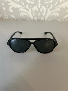 Ray-Ban Kids RJ9049S 100/71 Black Aviator Sunglassess - Picture 1 of 6