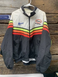 Abrigo Chaqueta Nascar De Colección Glidden Team Racing Para Hombre Pinturas XL - Imagen 1 de 15