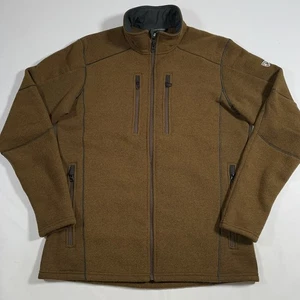 Kuhl Interceptr Mens Medium Full Zip Fleece Jacket Grain Style 3183 - Picture 1 of 10