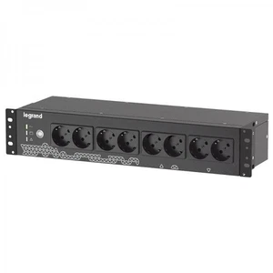 6197562 UPS LEGRAND da RACK KEOR PDU 800VA  prese 8 SHUKO - Nero - Foto 1 di 1