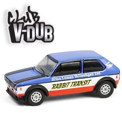 VW Volkswagen Golf / Rabbit GTI - 1980 - Rabbit Transit - Greenlight 1:64