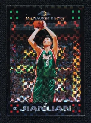 2007-08 Topps Chrome X-Fractor /50 Yi Jianlian #135 Rookie RC - Image 1 of 2