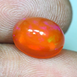 2.04 Cts_Extreme Great Fire_100 % Natural Multi-Color Flash Orange Fire Opal - Bild 1 von 3