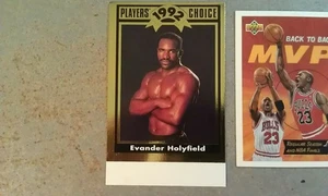 Evander Holyfield Boxing 1992 Cartwrights Gold White Strip Oddball - Picture 1 of 1