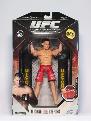 Jakks UFC 83 Michael Bisping Action Figure Series 1 Brand New Rare - Image 1 of 4