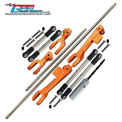 GPM Spring F+R Sway Bar &Arm & Stainless Steel Linkage For TRAXXAS UDR 85076-4 - Image 1 of 4