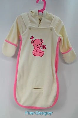 Arizona Niñas TRAJE DE NIEVE POLAR ABRIGO CHAQUETA Bunting asiento de coche conjunto de 2 piezas 6 - 9 meses NUEVO  Foto 1 de 4