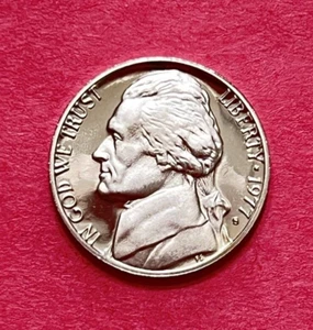 1977 S Jefferson Nickel BRILLIANT GEM DEEP CAMEO PROOF - Picture 1 of 4