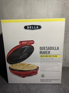 "Calentador de electrodomésticos de cocina rojo para hacer quesadilla Bella 8"" envío gratuito" - Imagen 1 de 4