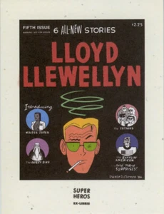 CLOWES LLOYD LLEWELLYN EX-LIBRIS SUPER HEROS HC 2010 - Picture 1 of 1