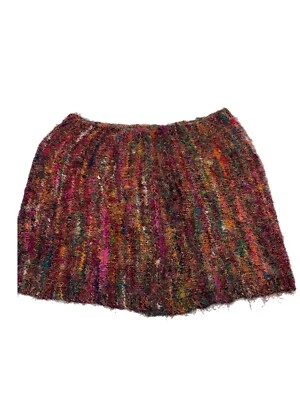 Nuevo Comercio Justo Adria Seda Jinny Envoltura Cubierta de Hombro Nepal Bufanda Arco Iris Foto 1 de 4