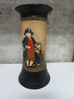Bretby Pottery Vase Oliver And The Beadle Antique 2973C