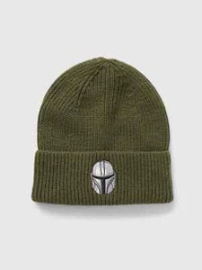 Cappello maglione berretto nuovo con etichette GAP Star Wars The Mandalorian Beanie berretto bambino ragazzo L XL - Foto 1 di 1