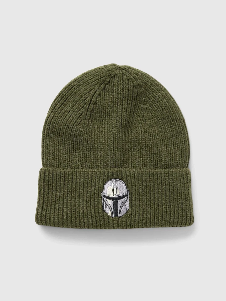 NWT GAP Star Wars The Mandalorian Beanie Sweater Hat Knit Hat Cap Kid Boys L XL - Image 1 of 1