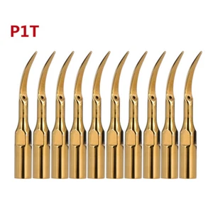 10Pcs P1T Dental Ultrasonic Scalers Piezo Tips Fit for EMS/Woodpecker Handpiece - Picture 1 of 6