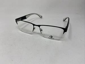 CONVERSE EYEWEAR VCO 275 BLACK WHITE 55-17-145 FLEX HINGE EYEGLASSES 8791 - Picture 1 of 7
