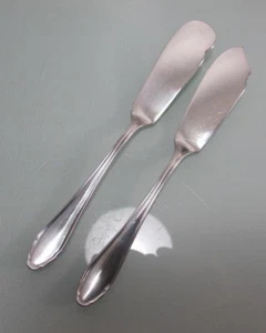 Käsemesser + Buttermesser Kochberg Art Chippendale schön verziert - Bild 1 von 3
