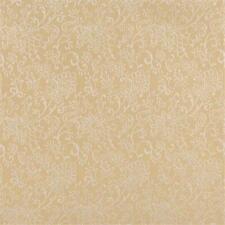 Designer Fabrics B608 54 in. Wide Gold- Contemporary Floral Jacquard Woven Up...